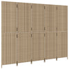 Dacia Raumteiler beige (5 Paneele, Polyrattan)