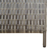 Grauer Raumteiler 6 Paneele Dacia (Polyrattan)