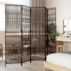 Brauner Dacia Raumteiler 5 Paneele (Polyrattan)