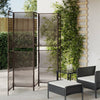 Brauner Dacia Raumteiler 5 Paneele (Polyrattan)
