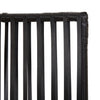 Raumteiler Dacia schwarz (6 Paneele Polyrattan)
