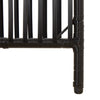 Raumteiler Dacia schwarz (6 Paneele Polyrattan)