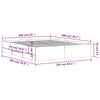 Schwarzes Bettgestell mit Schubladen Reo 160x200cm (Holz)