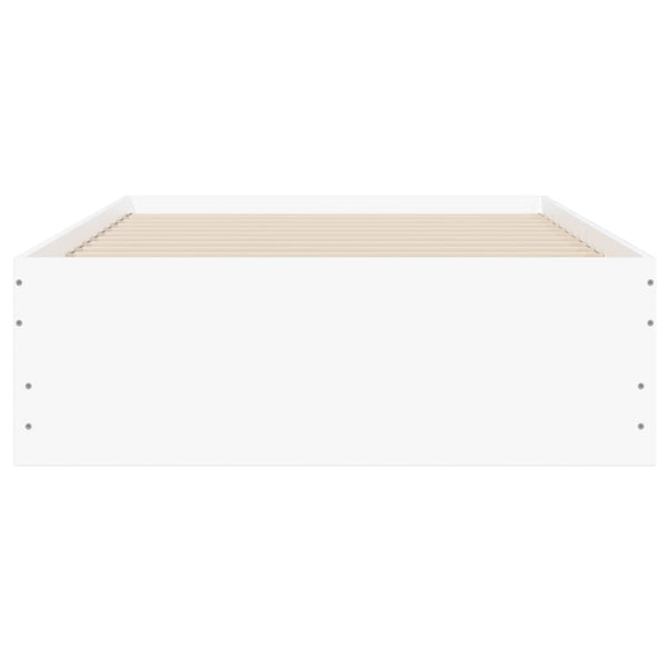 Bettgestell Reo 90x190cm mit Schubladen, weiß (Holz)