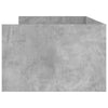 Bettgestell Betongrau mit Schubladen Bartalan 75x190cm (Small Single)