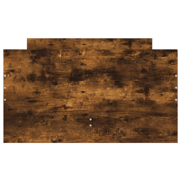 Räuchereiche Bettgestell mit Schubladen Geczi 90x200cm