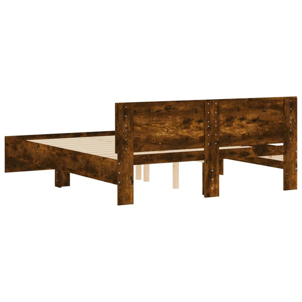 Bettrahmen Savutammi mit Kopfteil Dariu 140x190cm
