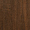Bettgestell Dariu mit Kopfteil aus brauner Eiche 140x190cm