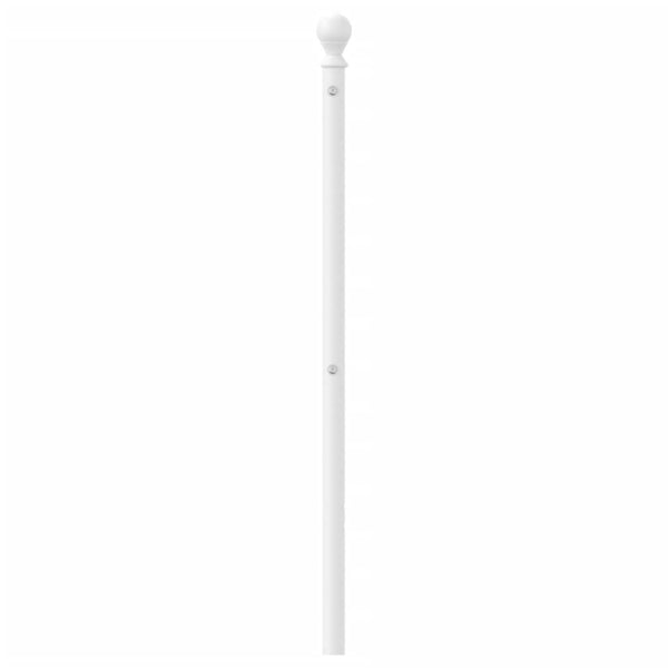 Weißes Metallbettgestell Vinu 160cm