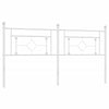 Weißes Metallkopfteil Vinu 180cm