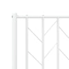 Weißes Metallkopfteil Evangheniea 193cm