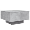 Betoninharmaa sohvapöytä Carlene 55x55x31cm (puinen)