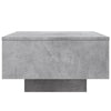 Betoninharmaa sohvapöytä Carlene 55x55x31cm (puinen)