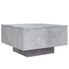 Betoninharmaa sohvapöytä Carlene 55x55x31cm (puinen)