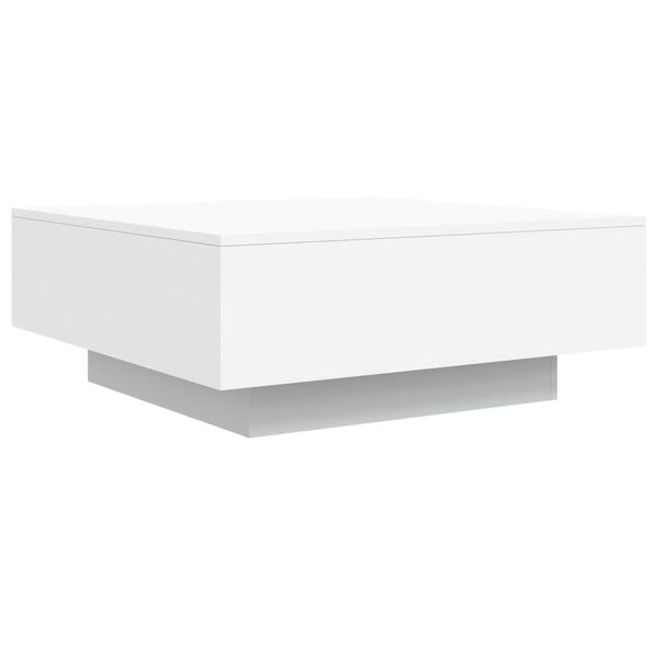 Valkoinen sohvapöytä Carlene 80x80x31cm (lastulevy)