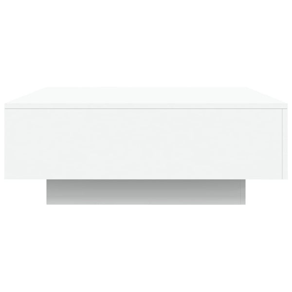 Valkoinen sohvapöytä Carlene 80x80x31cm (lastulevy)