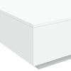 Valkoinen sohvapöytä Carlene 80x80x31cm (lastulevy)