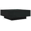 Schwarzer Couchtisch Carlene 80x80x31cm (Spanplatte)