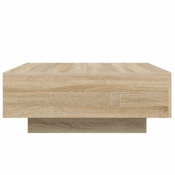 Sonoma tammi sohvapöytä Carlene 80x80x31cm (lastulevy)