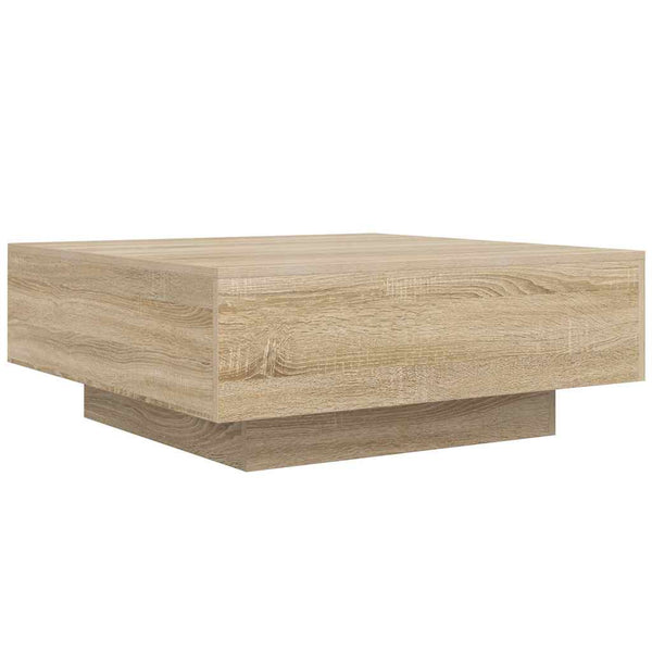 Sonoma tammi sohvapöytä Carlene 80x80x31cm (lastulevy)