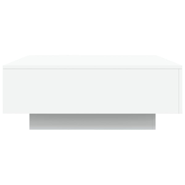 Couchtisch weiß Pimpi mit LED-Beleuchtung 80x80x31cm