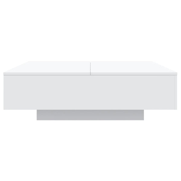 Couchtisch Carlene weiß 100x100x31cm (Holz)