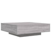 Grauer Couchtisch Carlene 100x100x31cm (Holz)