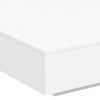 Weißer Couchtisch mit LED-Beleuchtung Pimpi 100x100x31cm
