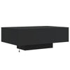 Schwarzer Couchtisch mit LED-Beleuchtung Pimpi 85x55x31cm