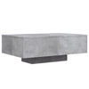 Betongrauer Couchtisch mit LED-Beleuchtung Pimpi 85x55x31cm