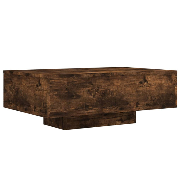 Couchtisch Räuchereiche mit LED-Beleuchtung Pimpi 85x55x31cm