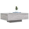 Grauer Couchtisch mit LED-Beleuchtung Pimpi 85x55x31cm (Sonoma)