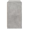 Betongraues Sideboard mit LED-Beleuchtung Andronikus 60,5x37x67cm