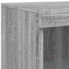 Graues Sideboard mit LED-Beleuchtung Hurezeanu (Sonoma-Holzoptik)