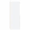 Valkoinen senkki led-valoilla Borselim 41x37x100cm