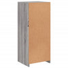 Graue Kommode mit LED-Beleuchtung Borselim 41x37x100cm