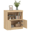 Sonoma-Eiche Sideboard mit LED-Beleuchtung Corentin 60x37x67cm