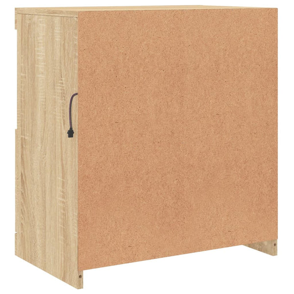 Sonoma-Eiche Sideboard mit LED-Beleuchtung Corentin 60x37x67cm
