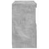Betongraues Sideboard mit LED-Beleuchtung Corentin 60x37x67cm