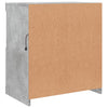 Betongraues Sideboard mit LED-Beleuchtung Corentin 60x37x67cm