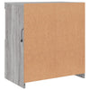 Graues Sideboard mit LED-Beleuchtung Corentin 60x37x67cm