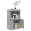 Betongraues Sideboard mit LED-Beleuchtung Velichi 60,5x37x100cm