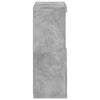 Betongraues Sideboard mit LED-Beleuchtung Velichi 60,5x37x100cm