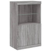 Graues Sideboard mit LED-Beleuchtung Velichi 60,5x37x100cm
