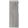 Graues Sideboard mit LED-Beleuchtung Velichi 60,5x37x100cm