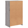 Graues Sideboard mit LED-Beleuchtung Velichi 60,5x37x100cm