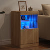 Sonoma-Eiche Sideboard mit LED-Beleuchtung Corteza 41x37x67cm