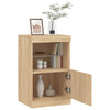 Sonoma-Eiche Sideboard mit LED-Beleuchtung Corteza 41x37x67cm