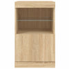 Sonoma-Eiche Sideboard mit LED-Beleuchtung Corteza 41x37x67cm