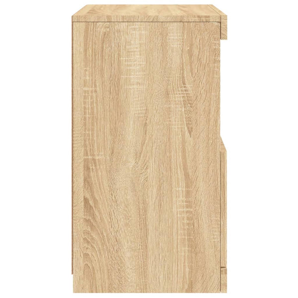 Sonoma-Eiche Sideboard mit LED-Beleuchtung Corteza 41x37x67cm
